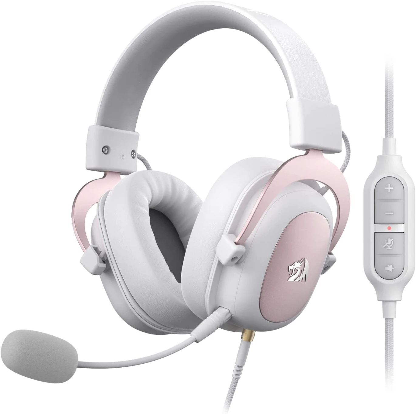 Redragon H510 ZEUS 2 WHITE Gaming Headset 7.1 Surround Sound