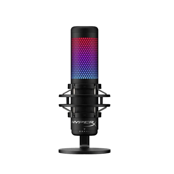 HyperX QuadCast S RGB USB Condenser Microphone for PC, PS4, PS5 and Mac