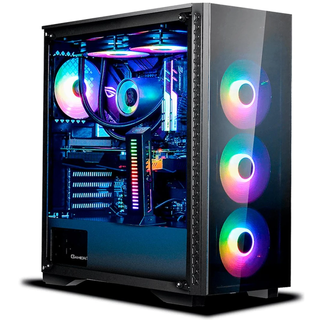 كمبيوتر ألعاب HFR 1110 جديد من الجيل الثالث عشر Core I5 ​​MSI POR B760M-E RAM RGB 16GB DDR4 NVIDA RTX3050