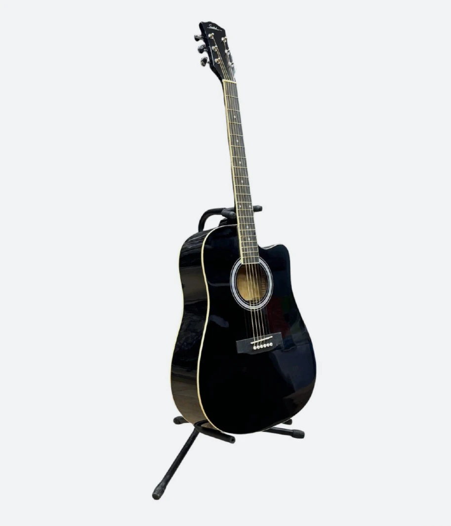 Acoustic Guitar Schnizer Black