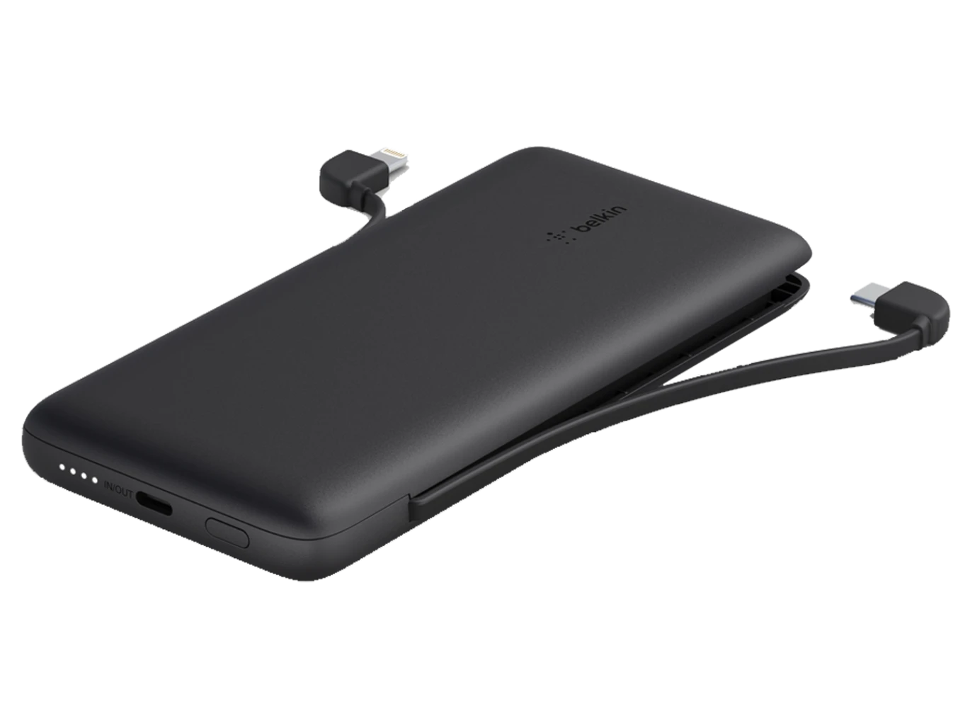 بنك الطاقة Belkin BoostCharge Plus 10K USB-C مع كابلات مدمجة