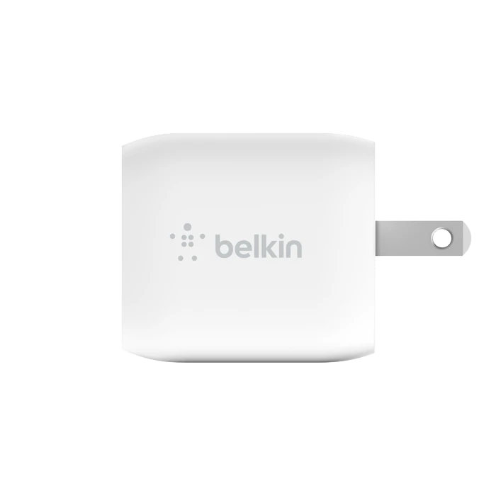 شاحن حائط Belkin Dual USB-C GaN مع PPS 45W