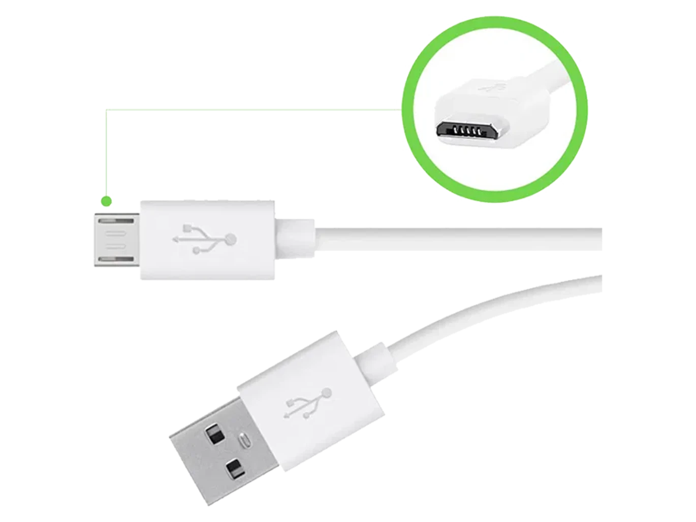كابل Belkin Mixit Micro-USB إلى USB بطول 1 متر