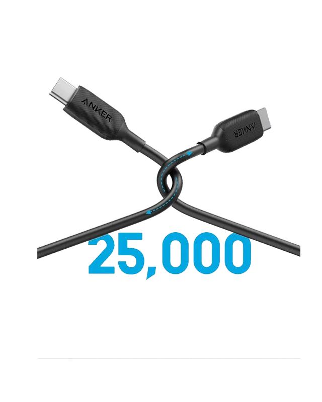 كابل Anker PowerLine III USB-C إلى USB-C بطول 1.8 متر