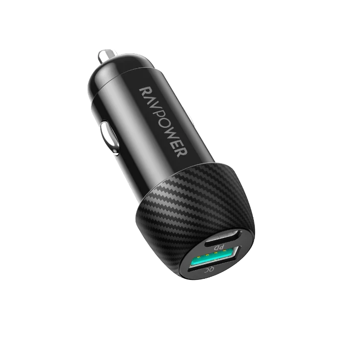 شاحن سيارة RAVPower RP-VC030 بقوة 49 وات
