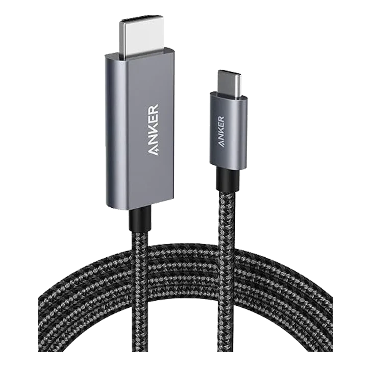 كابل أنكر USB-C إلى HDMI نايلون بطول 1.8 متر