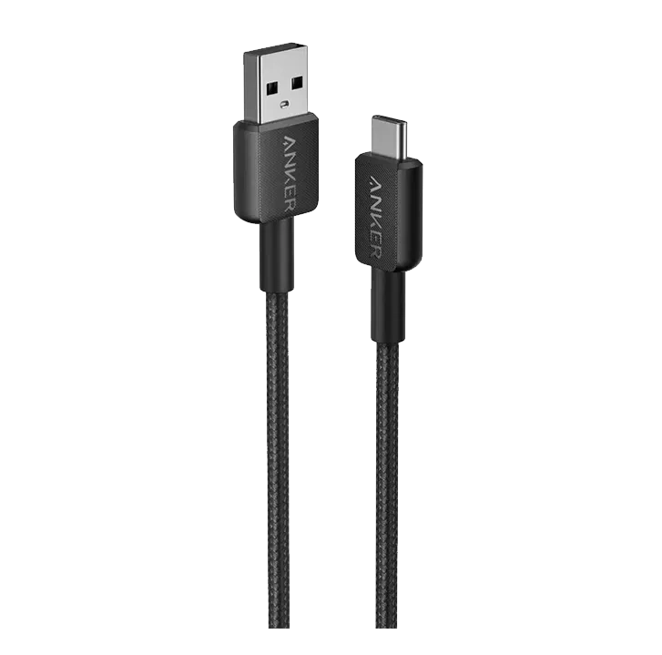كابل Anker 322 USB-A إلى Type-C مضفر من النايلون