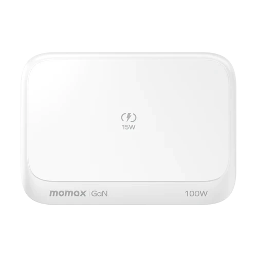 Momax Q.PLUG BOX 100W 6-Port GaN مع الشحن اللاسلكي