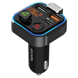 Porodo FM Transmitter Car Charger