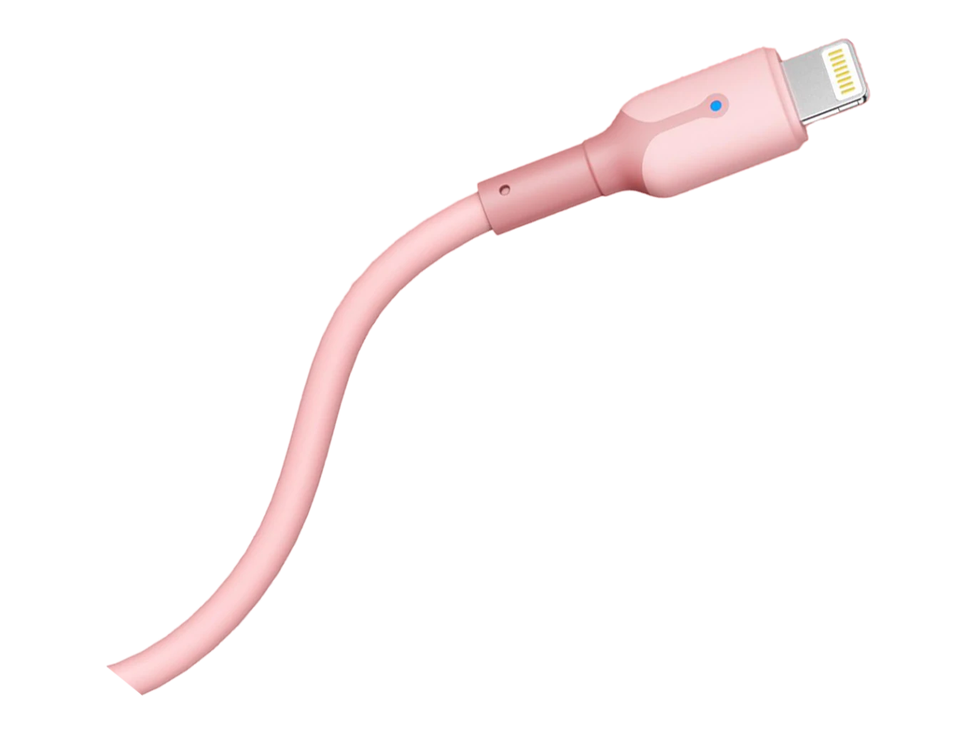 Moxom MX-CB219 1 Meter 3A LED Silicone Data Cable