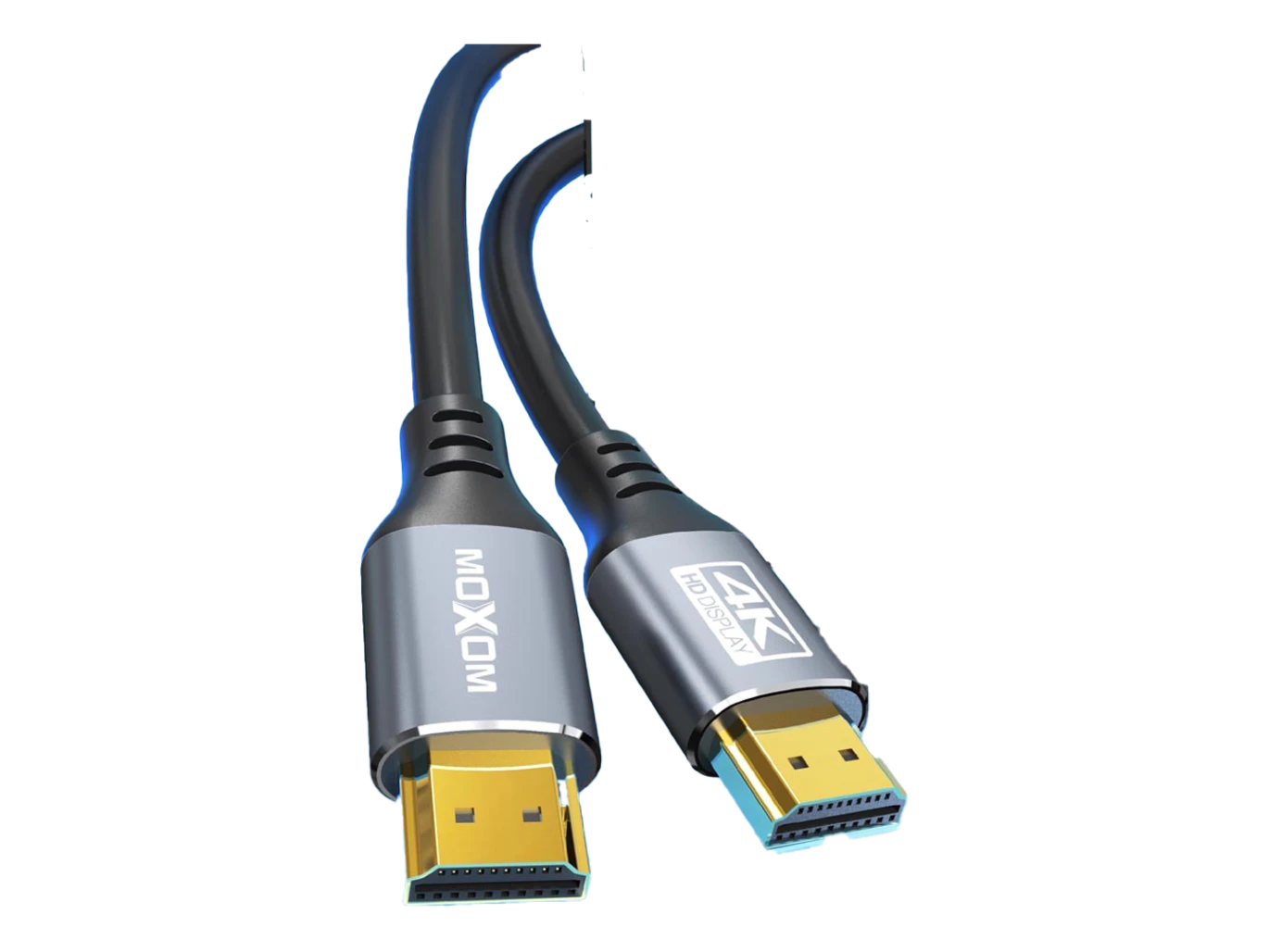 كابل HDMI إلى HDMI بدقة 4K من Moxom MX-AX55