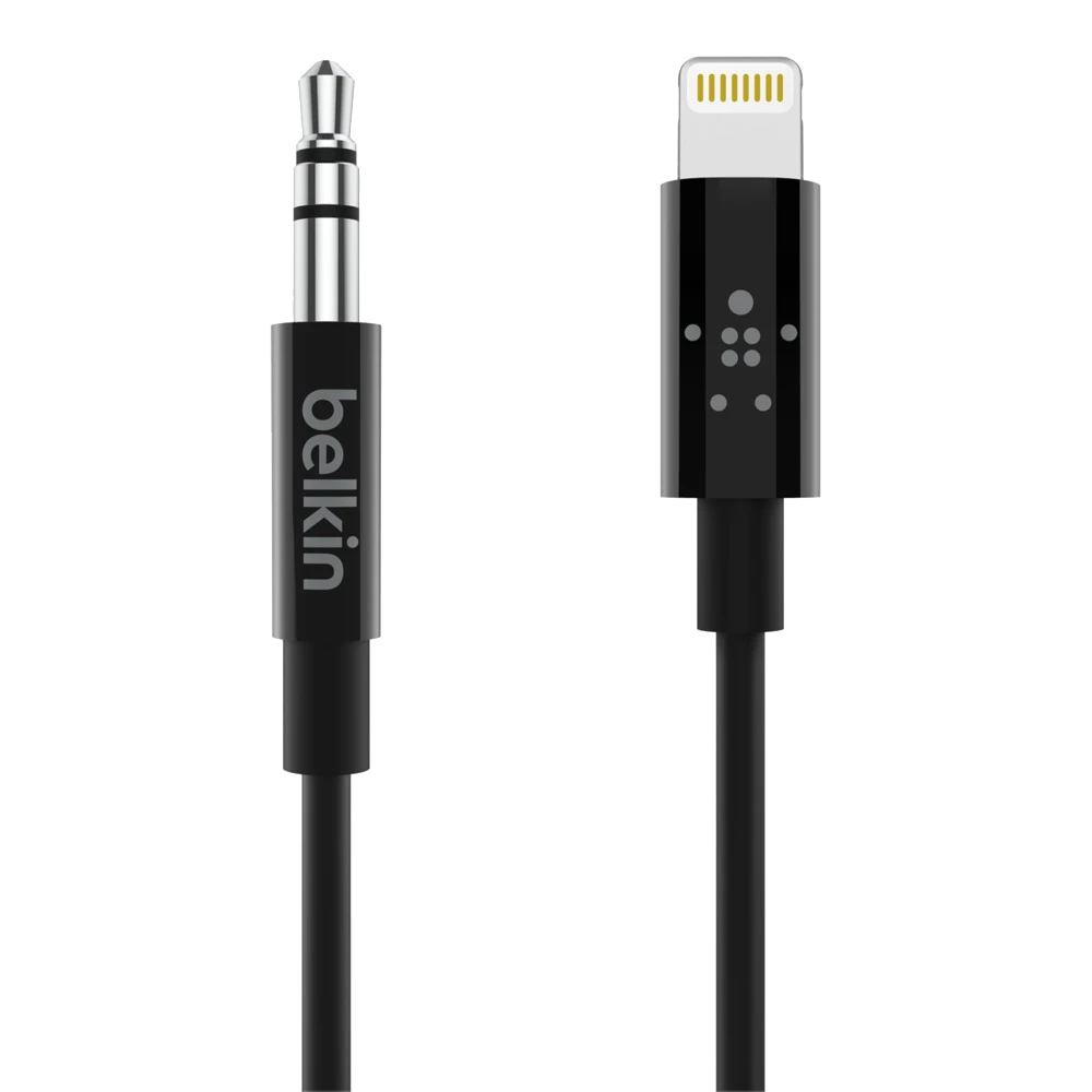 Belkin 3.5mm Audio Cable with Lightning Connector 0.9m