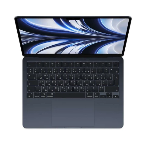 MacBook Air 13.6" M2 (8-CPU / 8-GPU) 512 - أسود، 512 جيجابايت، 16 جيجابايت