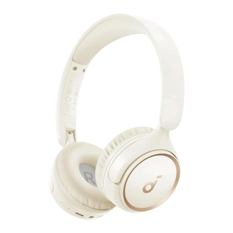 سماعة رأس لاسلكية Soundcore H30i - بيضاء