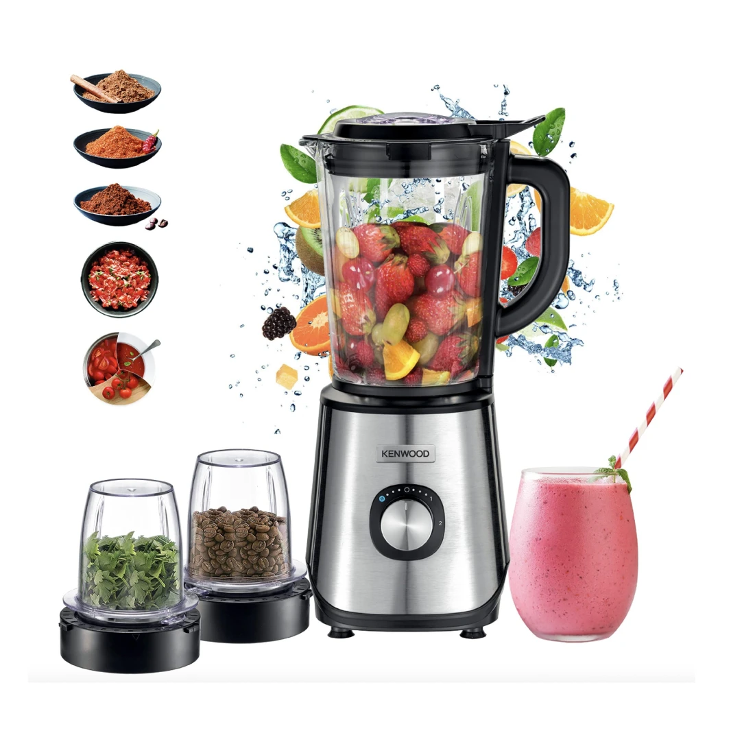 Glass Blender blm45.720ss1000W Kenwood Glass Blender