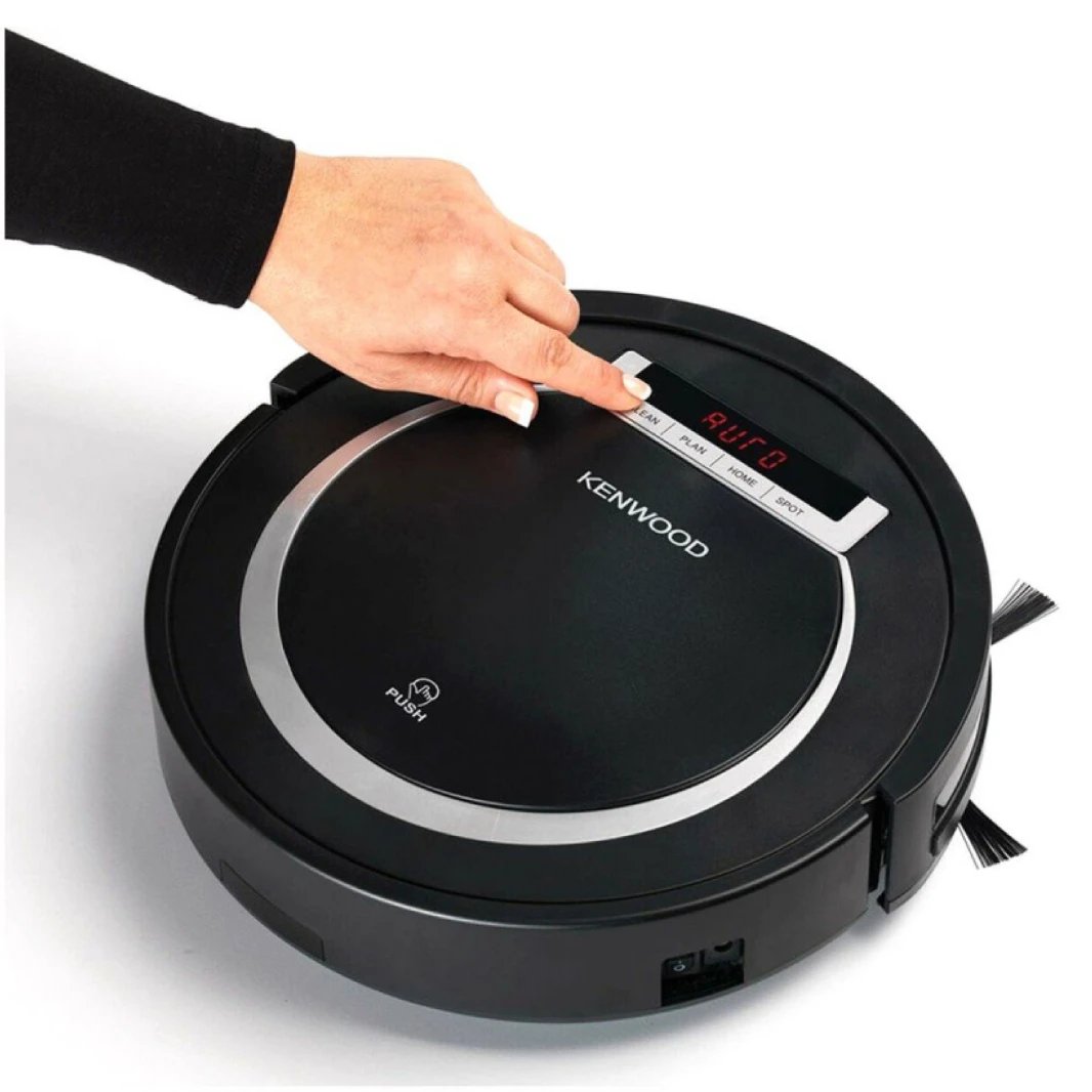 Kenwood Robot Vacuum Cleaner Black VRP10.000BK كينوود مكنسة كهربائية ر