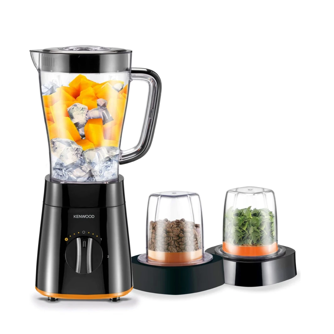 KENWOOD Blender 2L 500W كينوود خلاط مع 2 مطحنة 500 واط