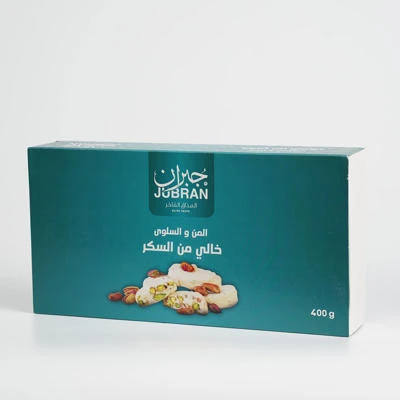 جبران جبران المن والسلوى خالي من السكر 400غم