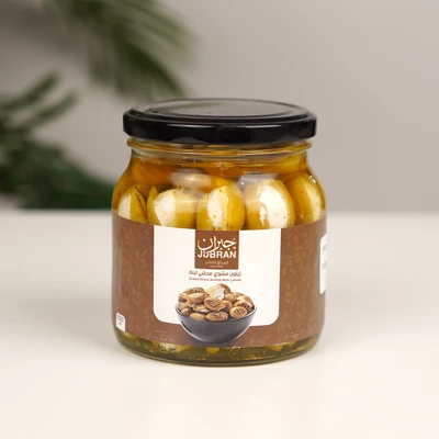 Jubran  Grilled Olives Stuffed with Labneh 500g