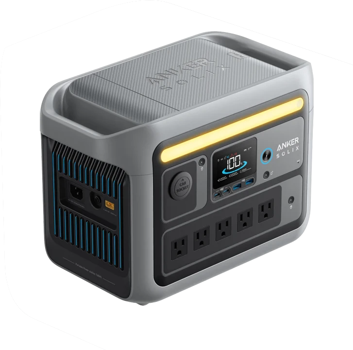 محطة الطاقة المحمولة Anker SOLIX C800 Plus بقوة 768 وات في الساعة