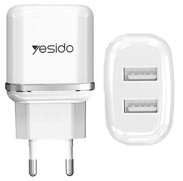 شاحن سفر Yesido YC26 مع كابل