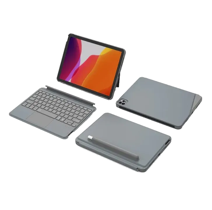حافظة لوحة المفاتيح اللمسية WiWU Combo لجهاز iPad