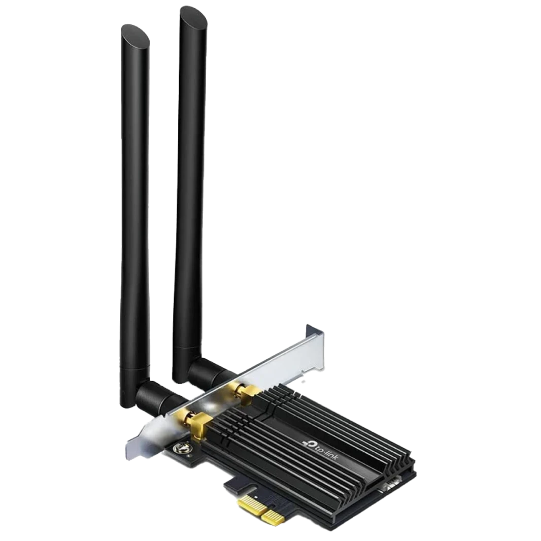محول TP LINK AX3000 Wi-Fi 6 Bluetooth 5.0 PCIe Archer TX50E