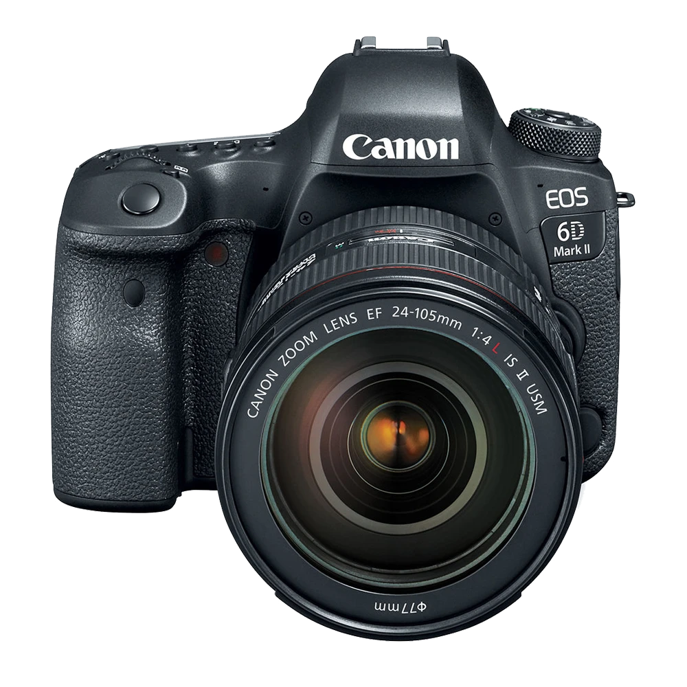 Canon EOS 6D Mark II DSLR Camera with 24-105mm f/4L II Lens