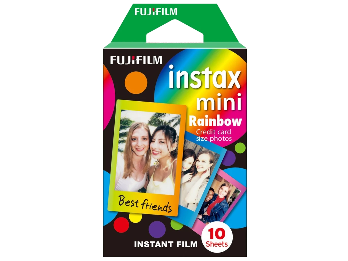 Fujifilm Instax Mini Colour Film with Border (10 Sheets)