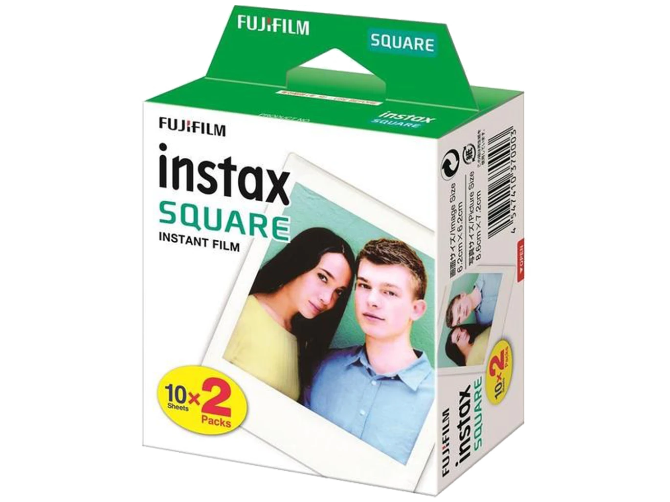 فيلم فوجي فيلم Instax Square (20 ورقة)