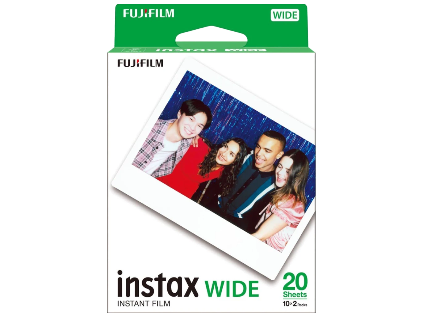 فيلم فوجي فيلم Instax Wide (20 ورقة)