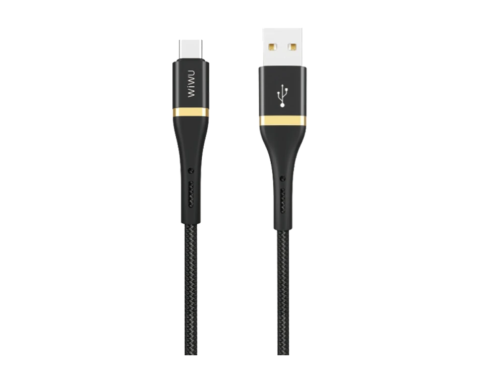كابل بيانات WiWU ED-101 Elite USB إلى Type-C بطول 1.2 متر