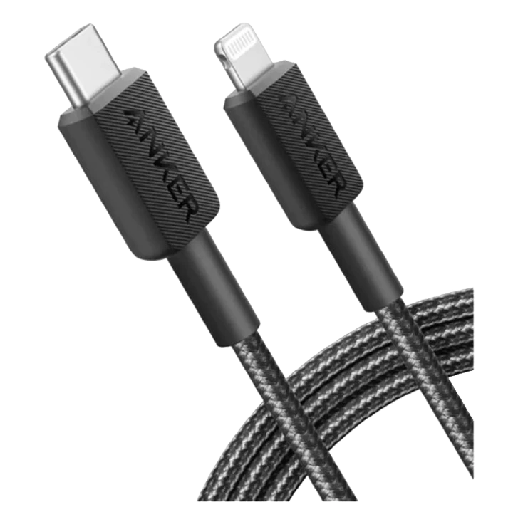 كابل Anker 322 Type-C إلى Lightning مضفر