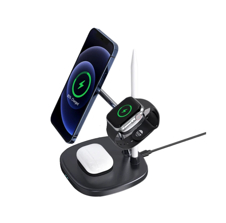 شاحن WiWU M8 Power Air اللاسلكي 15 وات 4 في 1