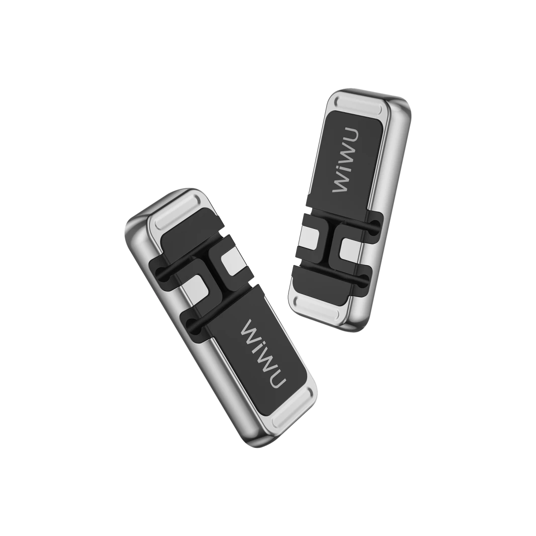 WiWU CH011 Magnetic Flat Floor Version Car Phone Holder With Cable Organizer