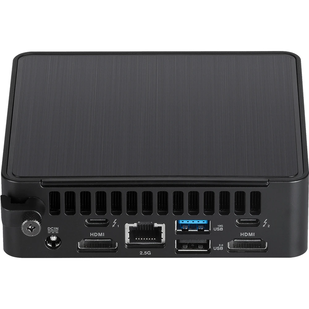 كمبيوتر مكتبي ASUS NUC 14Pro ” Intel Core 3 100U، ذاكرة وصول عشوائي تصل إلى 64 جيجابايت، بطاقة رسوميات Intel ” RNUC14RVKI300021/90AR0062-M000R0 RNUC14RVKI3000021