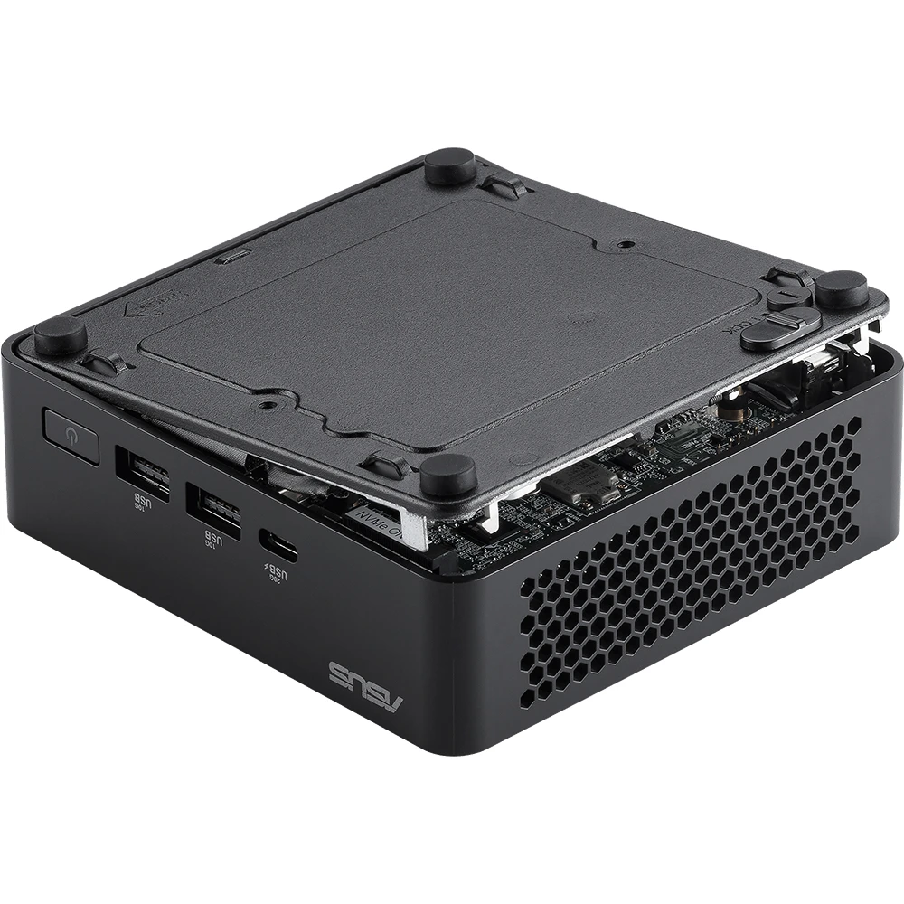 كمبيوتر مكتبي ASUS NUC 14Pro ” Intel Core 3 100U، ذاكرة وصول عشوائي تصل إلى 64 جيجابايت، بطاقة رسوميات Intel ” RNUC14RVKI300021/90AR0062-M000R0 RNUC14RVKI3000021