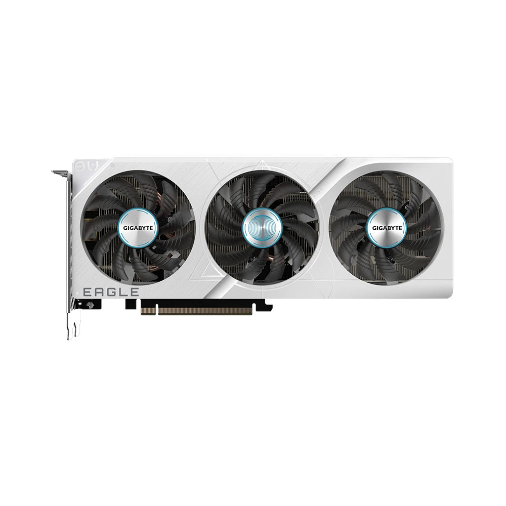 بطاقة الرسوميات Gigabyte GeForce RTX™ 4060 Ti EAGLE OC ICE 8G [ GV-N406TEAGLEOC ICE-8GD ]