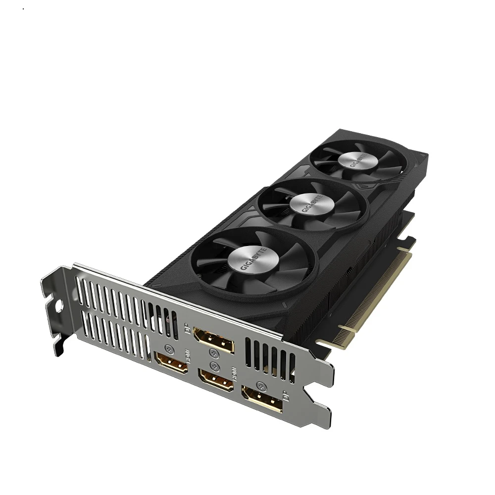 بطاقة رسوميات Gigabyte GeForce RTX 4060 OC Low Profile – 8GB GDDR6 – GV-N4060OC-8GL