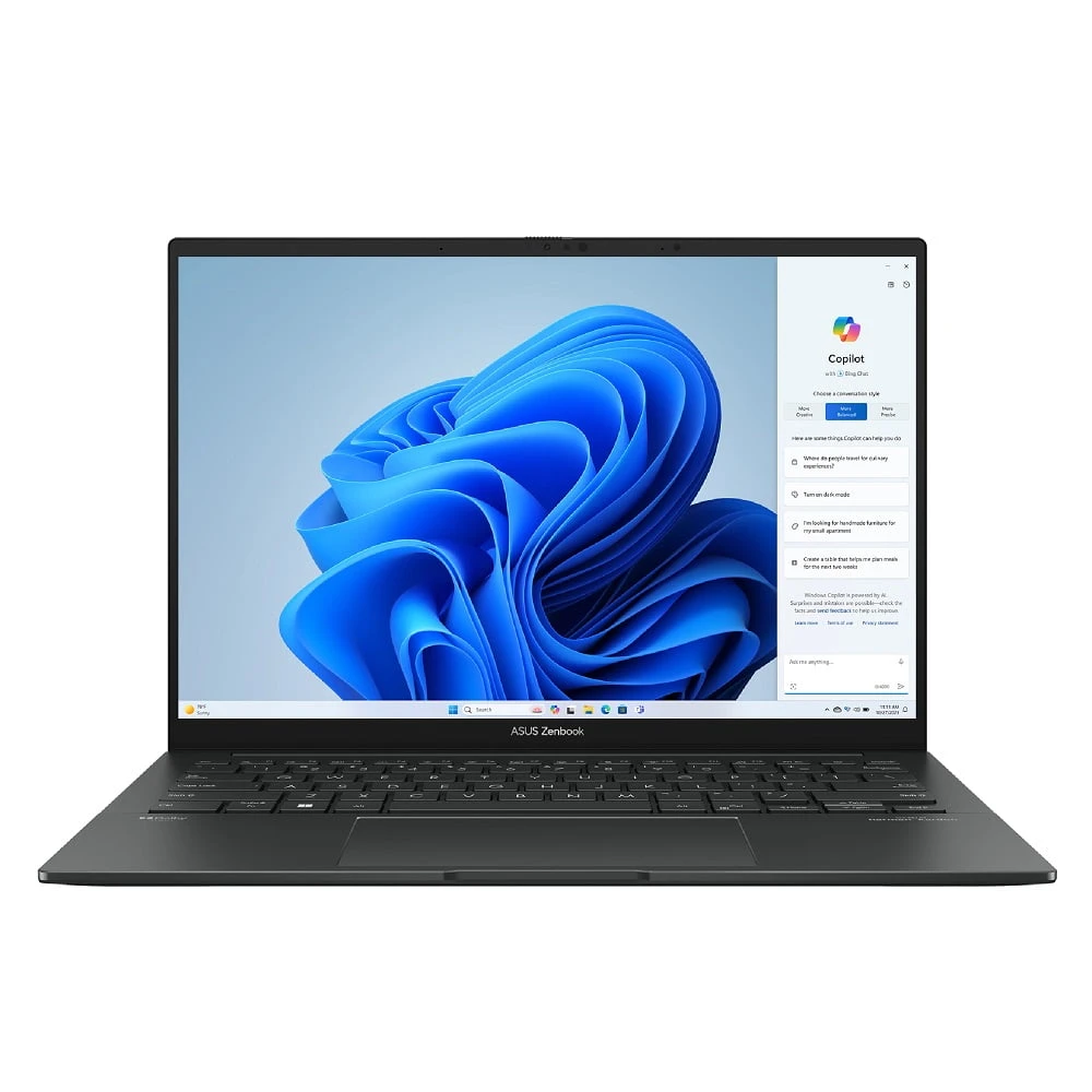 Asus ZenBook Q425MA-U71TB ” Intel Core Ultra 7-155H , 16GB RAM DDR5, 1TB SSD NVMe 14″ FHD OLED Touch Screen, Windows 11 ” Jasper Gray