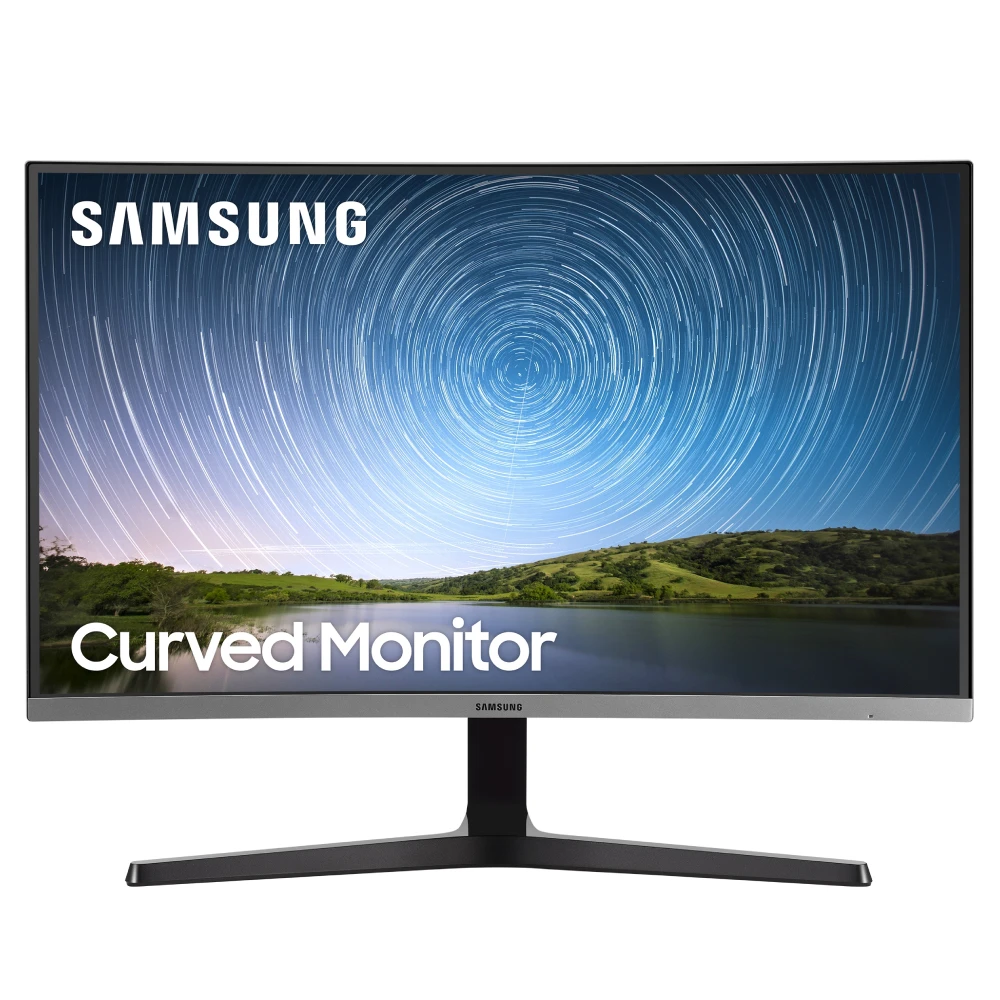 Samsung 32″ Curved Monitor CR50 { Full HD / 75Hz Refresh Rate / VA Panel Type } LC32R500FHMXZN