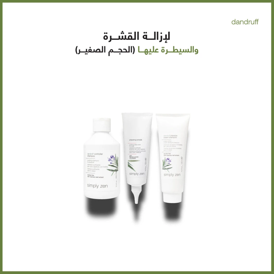 Simply zen deep dandruff treatment combo