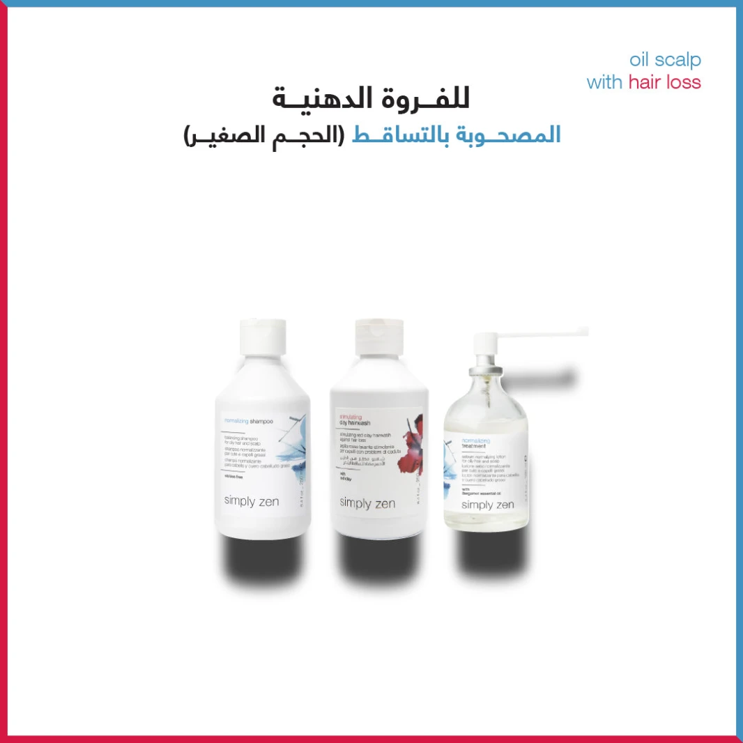 Simply zen treatment of oily scalp accompanied by hair loss combo (small)