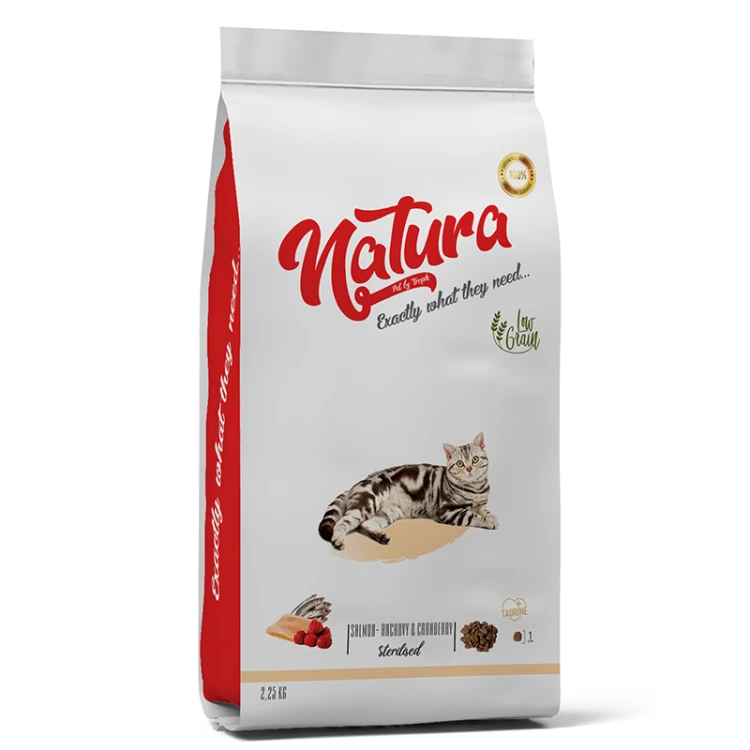 Natura Sterilised Cat Food 2kg