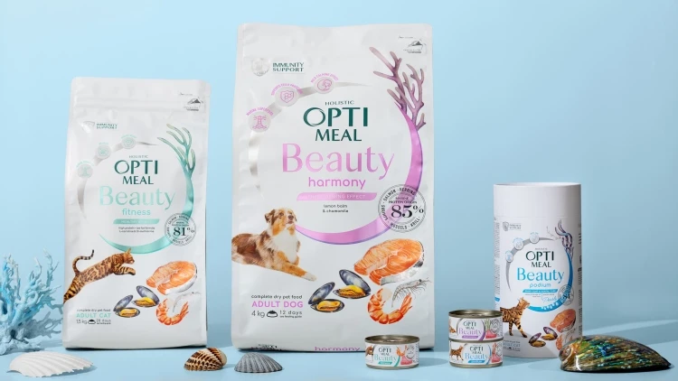 Optimeal Dog Beauty Podium Shiny Coat & Dental Care 1.5 kg