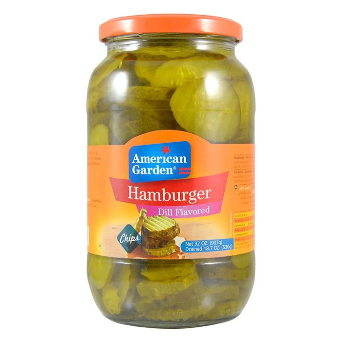 American Garden Hamburger Dill Flavored 907g