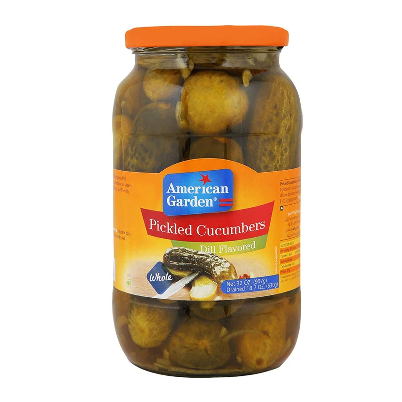 American Garden Pickled Cucumber Dill Flavored 907g