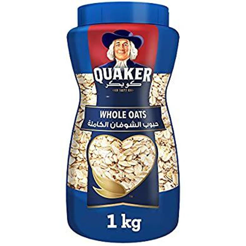 شوفان كويكر كامل 1 كجم