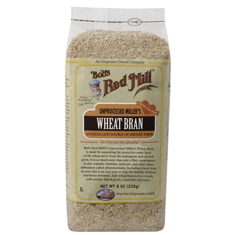 Bob's Red Mill Unprocessed Miller's Wheat Bran 226g