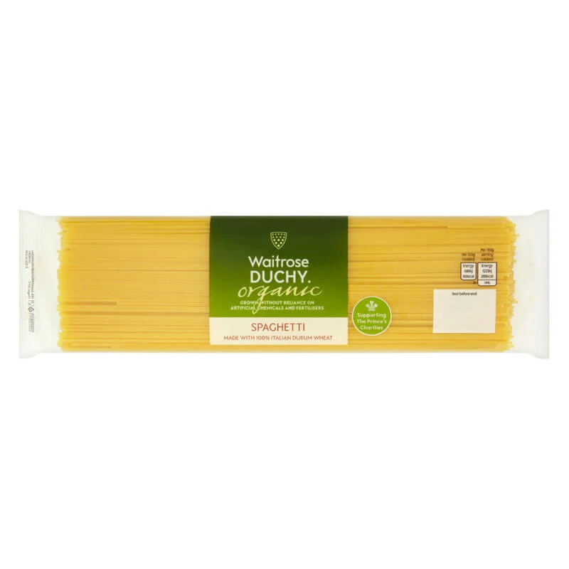 Waitrose Duchy Organic spaghetti 500g